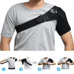 Load image into Gallery viewer, Adjustable Left/Right Shoulder Support Bandage Protector Brace Joint Pain Injury Shoulder Strap
