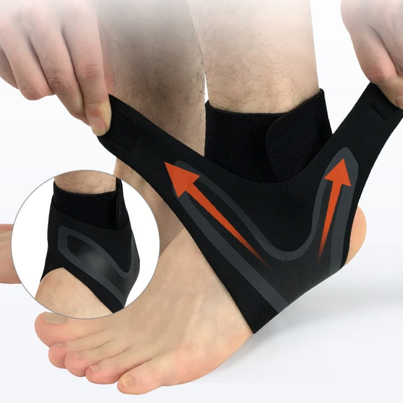 Sport Ankle Support Brace Elastic High Protect Guard Band