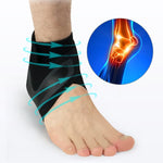 Load image into Gallery viewer, Sport Ankle Support Brace Elastic High Protect Guard Band
