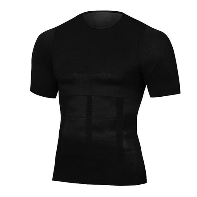Classix Men Body Toning T-Shirt Body Shaper Corrective Posture Shirt S – M.A.C.  Athletes