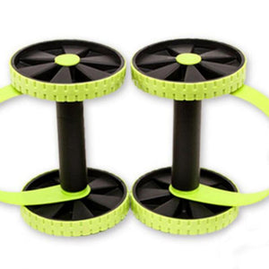 AB Wheels Roller Stretch Elastic Abdominal Resistance Pull Rope Tool AB roller for Abdominal muscle trainer exercise 7