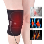 Load image into Gallery viewer, Heating Knee Pads Knee Brace Support Pads Thermal Heat Therapy Wrap Hot Compress Knee Massager for Cramps Arthritis Pain Relief
