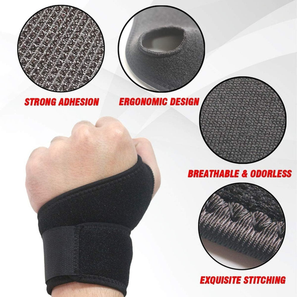 1Pcs Carpal Tunnel Wrist Brace Adjustable Wrist Support Brace Wrist Compression Wrap with Pain Relief for Arthritis Tendinitis