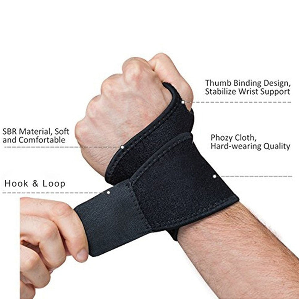 1Pcs Carpal Tunnel Wrist Brace Adjustable Wrist Support Brace Wrist Compression Wrap with Pain Relief for Arthritis Tendinitis