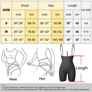 Women's Tummy Control Seamless Full Body Shaper