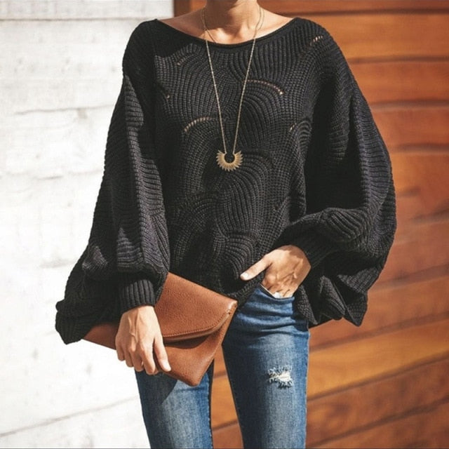 Lantern Knitted Sweater