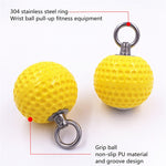 Load image into Gallery viewer, 7.2cm Pull Up Balls Cannonball Grips for Finger Trainer Grip Strength Training Arm Muscles Barbells Gym Hand Grip Ball Exerciser
