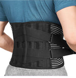 Load image into Gallery viewer, Double Pull Back Lumbar Support Belt Waist Orthopedic Brace Men Women Corset Spine Decompression Waist Trainer Pain Relief
