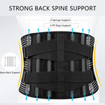 Load image into Gallery viewer, Double Pull Back Lumbar Support Belt Waist Orthopedic Brace Men Women Corset Spine Decompression Waist Trainer Pain Relief
