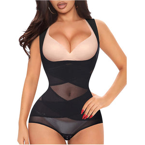 Shapewear Bodysuit for Women Tummy Control Butt Lifter Panty Hi-Waist Trainer Stomach Body Shaper Slimming Girdles