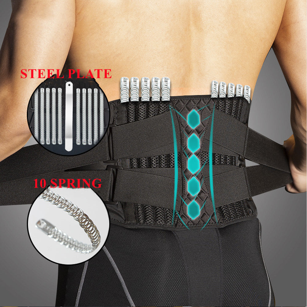 Lumbar Lower Back Brace Waist Support