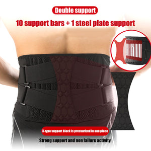 Lumbar Lower Back Brace Waist Support