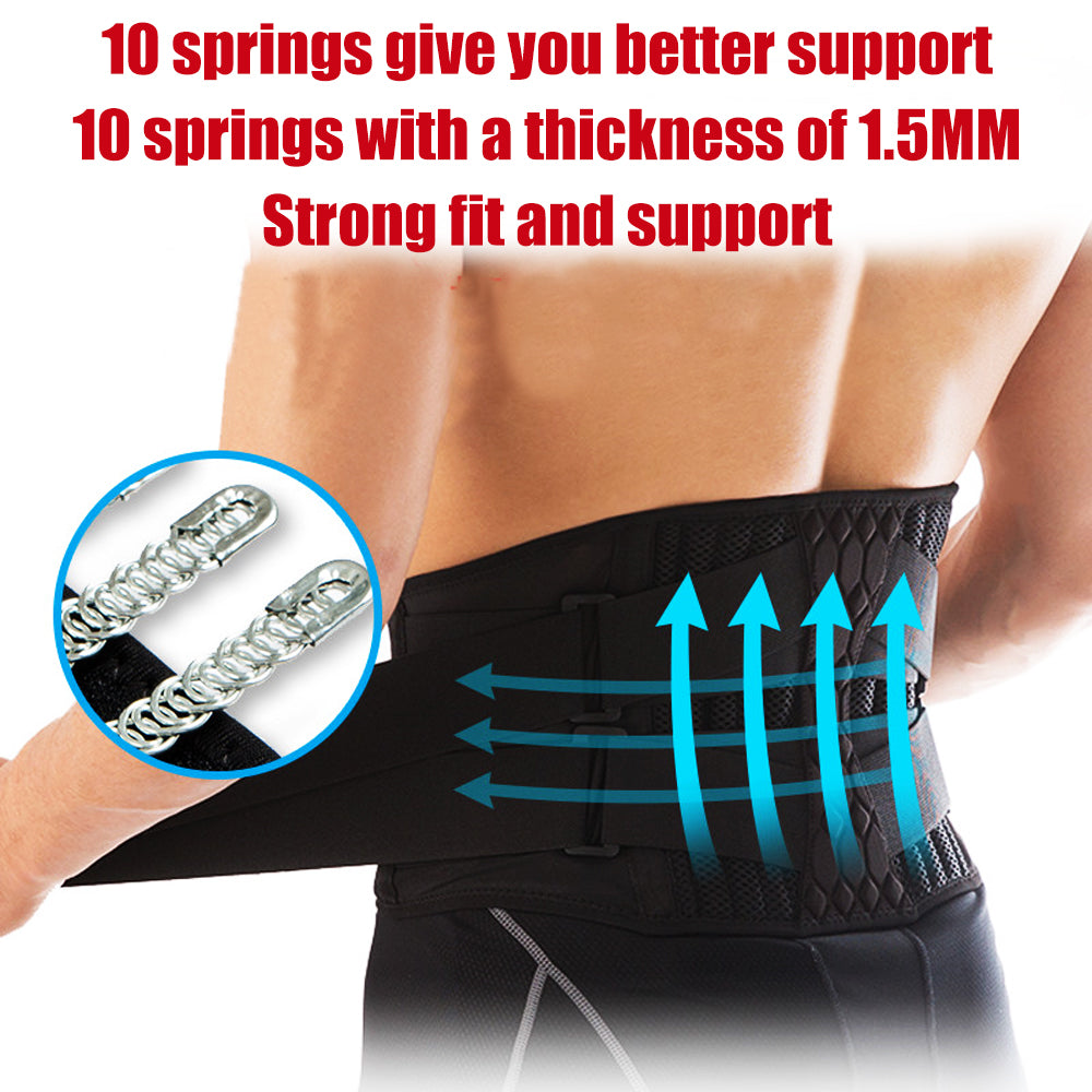 Lumbar Lower Back Brace Waist Support